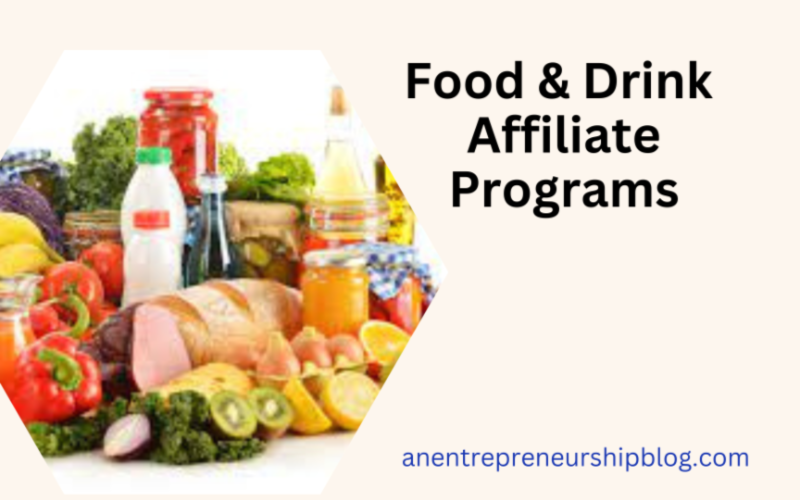 Food and drink affiliate programs