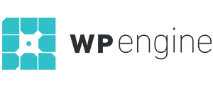 The wp engine hosting logo