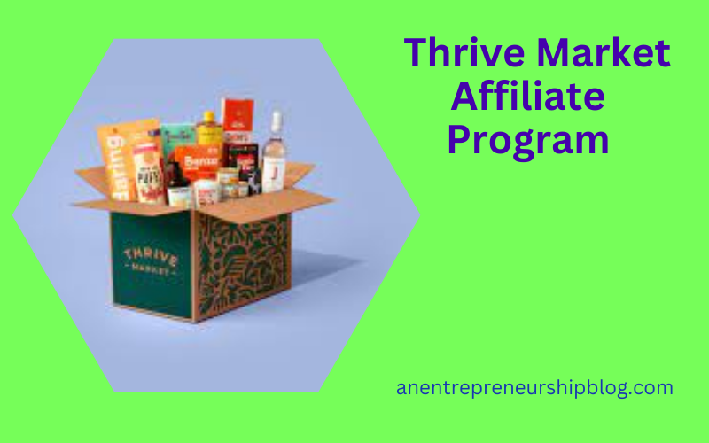 Thrive market affiliate program